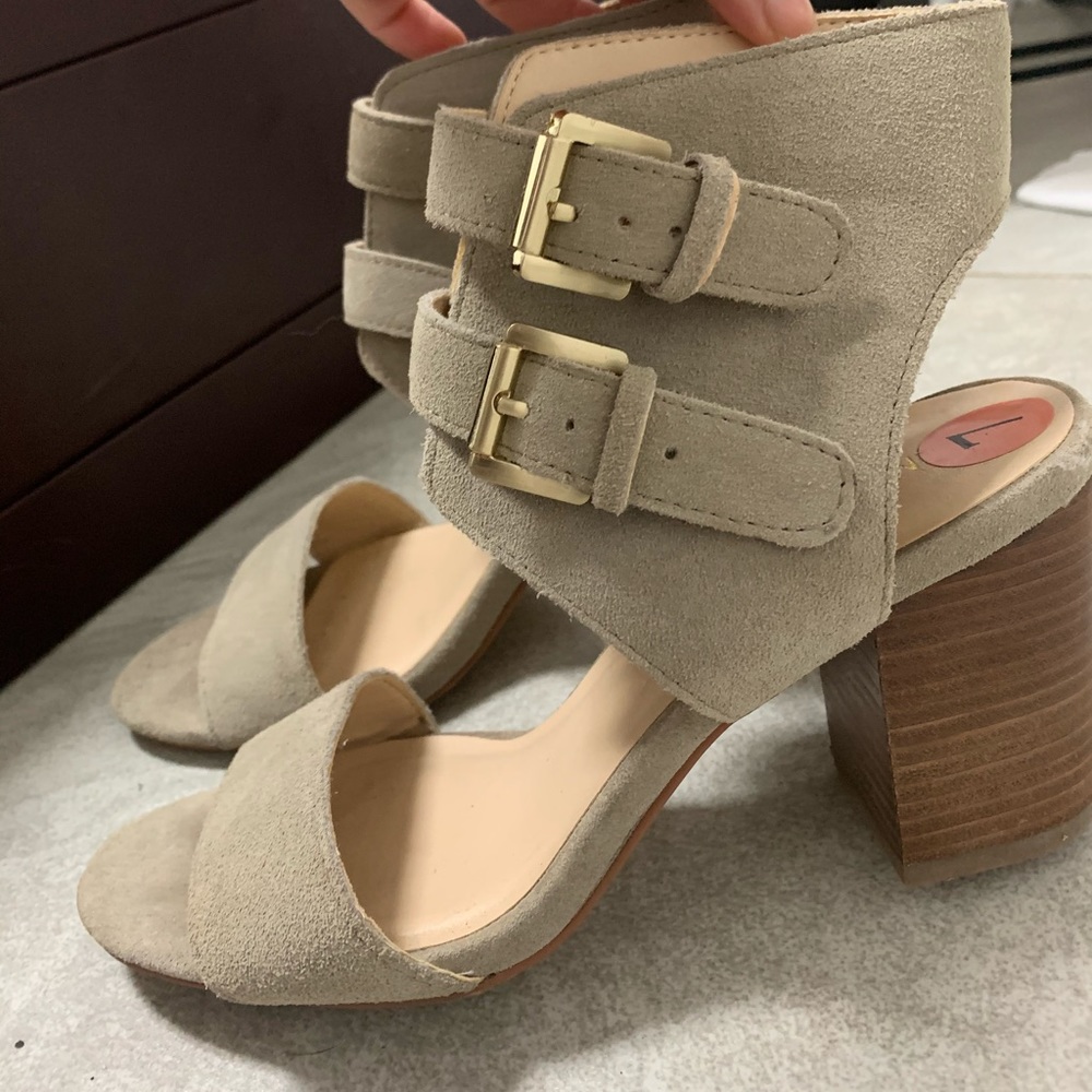 Ankle Strap Block Heel